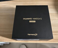 HUAWEI WATCH 5 46mm 基础款不锈钢表壳星河蓝素皮复合表带首创X-TAP智感窗eSIM通信华为智能手表watch5 实拍图