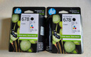 惠普（HP）678原装黑彩套装墨盒 适用hp 1018/2515/1518/4648/3515/2548/2648/3548/4518打印机 实拍图