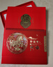 朗捷（longe）台历2026年日历马年月历大格子书写计划本式年历简约办公桌面日历摆件桌历定制 红色-好运年（2026年） 实拍图
