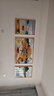 Sixpoetry 客厅装饰画现代简约沙发背景墙壁画轻奢三联晶瓷画大气高档挂画 福禄纳财（铝合金外框） 晶瓷画左右50*70+中间100*70亮面 实拍图