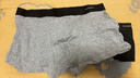 南极人男士内裤男式纯棉平角裤头抗菌防螨透气四角男生短裤衩4条XL 实拍图