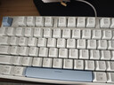 京东京造J104有线机械键盘gasket结构18键热插拔客制化背光S茶轴透光键帽 双侧RGB 游戏办公 海盐芝士 实拍图