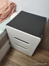 灏森梦床头柜卧室小型床头桌现代简约床边置物柜时尚收纳架简易木质柜子 【容量升级】三抽40*40*56cm 实拍图