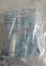 蕉趣一次性防雨鞋套雨靴加厚男女通用长筒塑料鞋套20只装 透明儿童款  实拍图