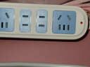 公牛插座 基础蓝白款 多孔长线多功能电插板 分控开关拖线板带儿童保护门/新国标/排插/接线板 4位【总控】4米（新国标防过载）GN-607 实拍图