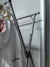 全品屋晾衣架落地免安装折叠可伸缩阳台晒衣架不锈钢晒被子架衣架DX1.6 实拍图