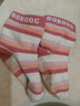 巴布豆5双装儿童袜子秋冬棉袜女童中童小女孩宝宝秋季厚款中筒袜 【五双装】巴布豆条纹爱心款 2-4岁 (建议脚长14-16cm) 实拍图
