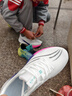 赤兔8pro跑步鞋男款秋冬季加绒保暖专用碳板减震儿童学生运动跑鞋 赤兔8pro-标准白 39 实拍图