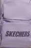 斯凯奇（Skechers）男女同款196家族双肩包电脑包学生经典百搭简约高中书包旅行背包 薰衣草紫/00KC 20-30升 实拍图