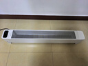 美的（Midea）【APP智能】石墨烯家用踢脚线取暖器 遥控电热电暖器 浴室速热电暖气 节能暖风机全屋升温HDS22LYR 实拍图