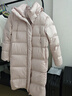 森马（Semir）陈都灵|90绒子羽绒服女25冬长款三防抗静电连帽外套109725113001 实拍图