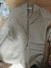 betu百图女装休闲小西装女款通勤西服外套JD2101T29 杏色 S 实拍图