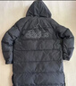 adidas 拒水防泼防风保暖鸭绒羽绒服面包服男女同款阿迪达斯官方   黑色   M 实拍图