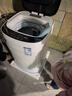 小鸭小黄鸭系列婴儿洗衣机烘干一体迷你高温煮洗全自动洗衣机宝宝儿童专用小型儿童带烘干 5.6KG白【烘干升级】+洗烘一体+10年保修 【全自动洗脱一体】 实拍图