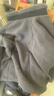 京东京造摇粒绒外套男冲锋衣内胆夹克羊羔绒立领保暖男士外套 烟灰色 L 实拍图