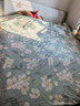水星家纺四件套床上纯棉100%全棉透气床单被套双人1.8米x2米床风沐花意家居馆 实拍图