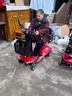 永千老年代步车【送父母防侧翻不溜坡易操作】四轮老年电动车小型折叠 实拍图