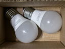 超亮护眼led灯泡球泡灯e27螺口护眼无闪频不伤眼卧室台灯吊灯用 5W【高亮护眼】白光 2支 实拍图