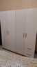 森普顿衣柜卧室平开门组合现代简易家用柜子收纳衣橱(可升级实木生态板) 四门衣柜（160*50*180cm） 实拍图