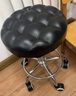 华恺之星 吧台椅 可升降办公椅转椅酒吧椅旋转前台收银椅 b-6升级款黑色 实拍图