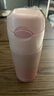 膳魔师（THERMOS）保温杯400ml男女士渐变色吸管杯保冷水杯子TCMI-400S PKW 实拍图