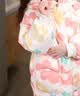 鸭鸭儿童羽绒服2025新款连帽新款中大童女童保暖加厚外套 云朵150 实拍图