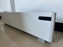 松下（Panasonic）踢脚线取暖器家用轻音石墨烯电暖器移动地暖居浴两用对流大面积电暖气节能制热卧室办公室暖气片 DS-AK2225CW【银离子抗菌+石墨烯导热】 实拍图