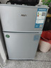 奥克斯小冰箱家用小型迷你冷藏冷冻两用出租房宿舍用节能省电寝室办公室电冰箱 【热卖款 升级净化去味】22A126DW银 实拍图