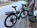 永久锂电池助力电动自行车禧玛诺变速超长续航山地车男女士双碟刹单车 F58摩天灰【助力续航约50-60KM】线碟 27.5英寸 实拍图