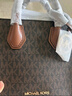 MICHAEL KORS礼物轻奢MK女包MERCER手提单肩斜挎琴谱包迷你深棕/橡果棕 实拍图