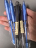 得力（deli）0.5mm自动铅笔文具套装（3支自动笔 60支HB铅芯）学生考试绘图练字可用 33156蓝 实拍图