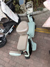 小鸟新新国标电动自行车国翼 48V铅酸电池真空轮胎通勤代步两轮电瓶车电动车 国翼-1 豆绿【20AH】/205新款/无骑行脚踏 实拍图