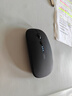 英菲克（INPHIC）M1无线鼠标可充电办公蓝牙三模电量显示静音便携适用于惠普华硕苹果IPAD笔记本电脑无限轻音 【蓝牙三模电量显示版-无线轻音】Ty-C充电磨砂黑 实拍图