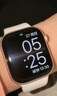 Apple/苹果 Watch Series 10智能手表蜂窝款46毫米玫瑰金色铝金属表壳淡桃粉色运动型表带S/M MWYM3CH/B 实拍图