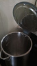 九阳（Joyoung）U底无死角电热水壶烧水壶  1.7L大容量 0胶水 316L不锈钢一体无缝内胆 17WU2 实拍图