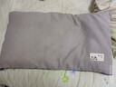 中式古韵刺绣双边100%全荞麦双边枕头纯荞麦皮颈椎枕成人睡觉枕头 全荞麦亚麻枕-绅士灰 约60*40CM单只装/100%纯荞麦枕 实拍图
