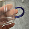 瓷牌茗茶具（cipaiming teaset） 电陶炉煮茶器煮茶壶茶炉家用小型电茶炉加厚耐热玻璃茶壶 竹柄壶+简约白炉6彩杯+架+托盘 实拍图