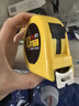 得力(deli)10m锁定功能钢卷尺 木工尺装修测量尺子 办公用品 8210 黄 实拍图