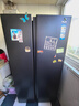 海尔（Haier）盛宴618L对开门冰箱黑金净化一级能效风冷无霜超大容量蓝色BCD-618WGHSSEDBL国家补贴 实拍图