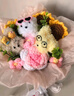 京东鲜花小狗玩偶花束成品向日葵生日礼物女生元旦送闺蜜女友儿童新年礼物 实拍图