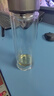 【京东物流配送】高硼硅双层玻璃杯大容量泡茶杯水杯子茶水分离杯 【双层加厚】茶杯350ml1只 实拍图