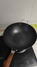 京严炒锅章丘款铁锅无涂层炒菜不粘锅家用精铁锅具燃气电磁炉用已开锅 【灶具通用】适合5-8人  赠盖铲  直径 34cm 百年工艺｜传统铁锅｜健康不沾 实拍图