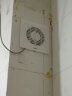 艾美特（AIRMATE） 艾美特排气扇浴室排风扇卫生间换气扇抽风机墙壁窗式圆形开孔 风压式后盖 开孔122~125mm 实拍图