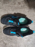 乔丹儿童跑步鞋男童旋钮运动鞋大童春秋季跑鞋 黑色/波动蓝 39 实拍图