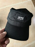 jeep吉普 帽子男士全封口平顶帽户外休闲帽子冬季纯色刺绣鸭舌帽 黑色 XL (58-60CM) 实拍图