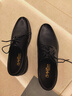 金利来（Goldlion）男鞋商务正装鞋秋季简约系带西装轻质皮鞋59674007501A黑39码 实拍图