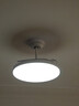 欧普（OPPLE）风扇灯吊扇灯24瓦LED照明低噪音餐厅卧室吊灯灯具包安装 冰风白 实拍图
