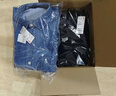 优衣库牛仔宽松衬衫/水洗产品/长袖男女装衬衣478115 480761 478115/68深蓝色 M 实拍图