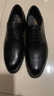 金利来（Goldlion）男鞋正装商务休闲鞋舒适轻质透气时尚皮鞋58083057101A黑39码 实拍图