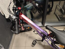 凤凰山地自行车男女变速山地车碟刹青少年儿童自行车学生单车 星际 粉紫【变速】后座+LED灯+辐条轮 20寸【适合125-160cm】 实拍图